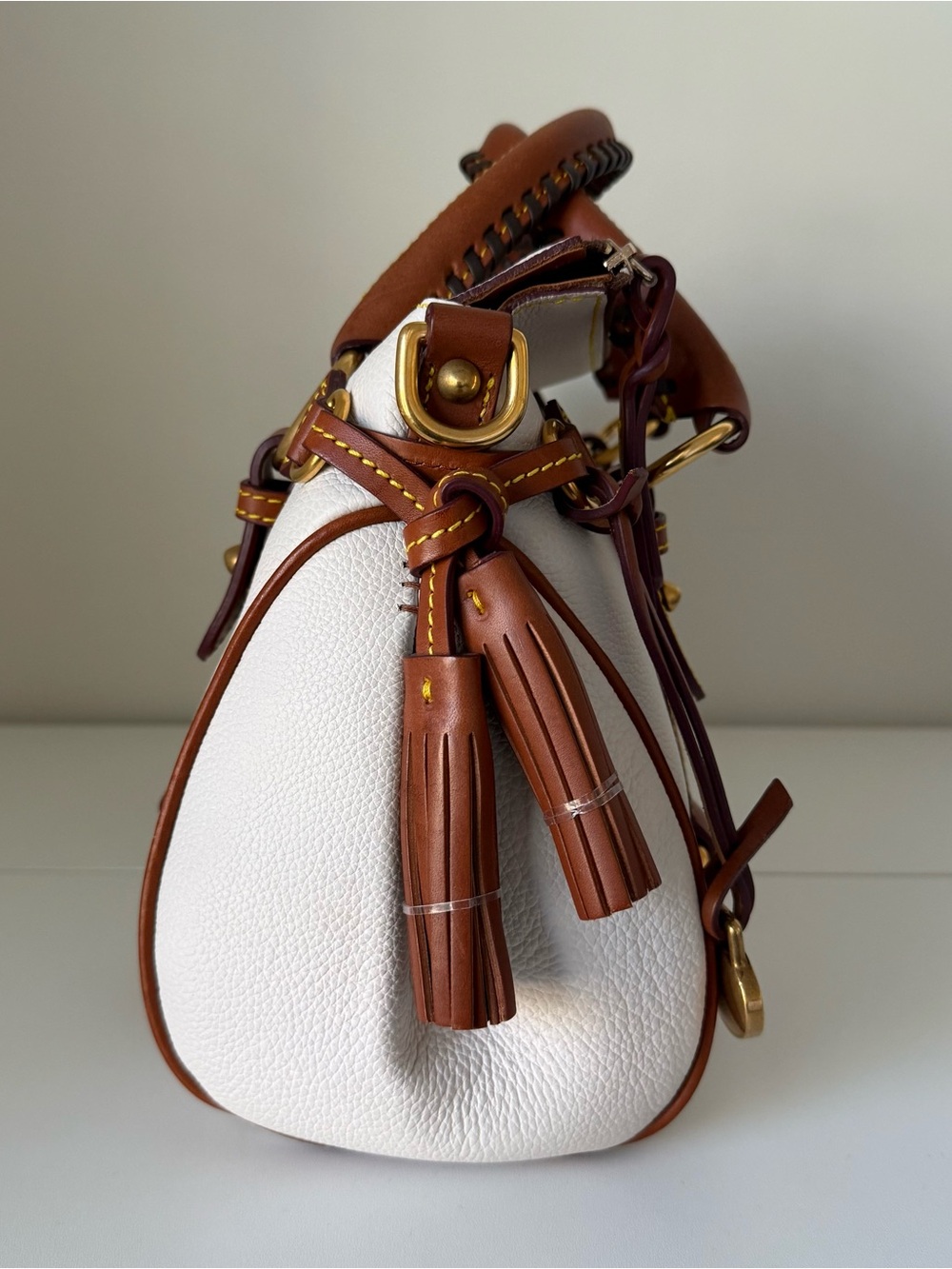 Dooney & Bourke All Weather Leather 3.0 Satchel - Picture 4 of 13